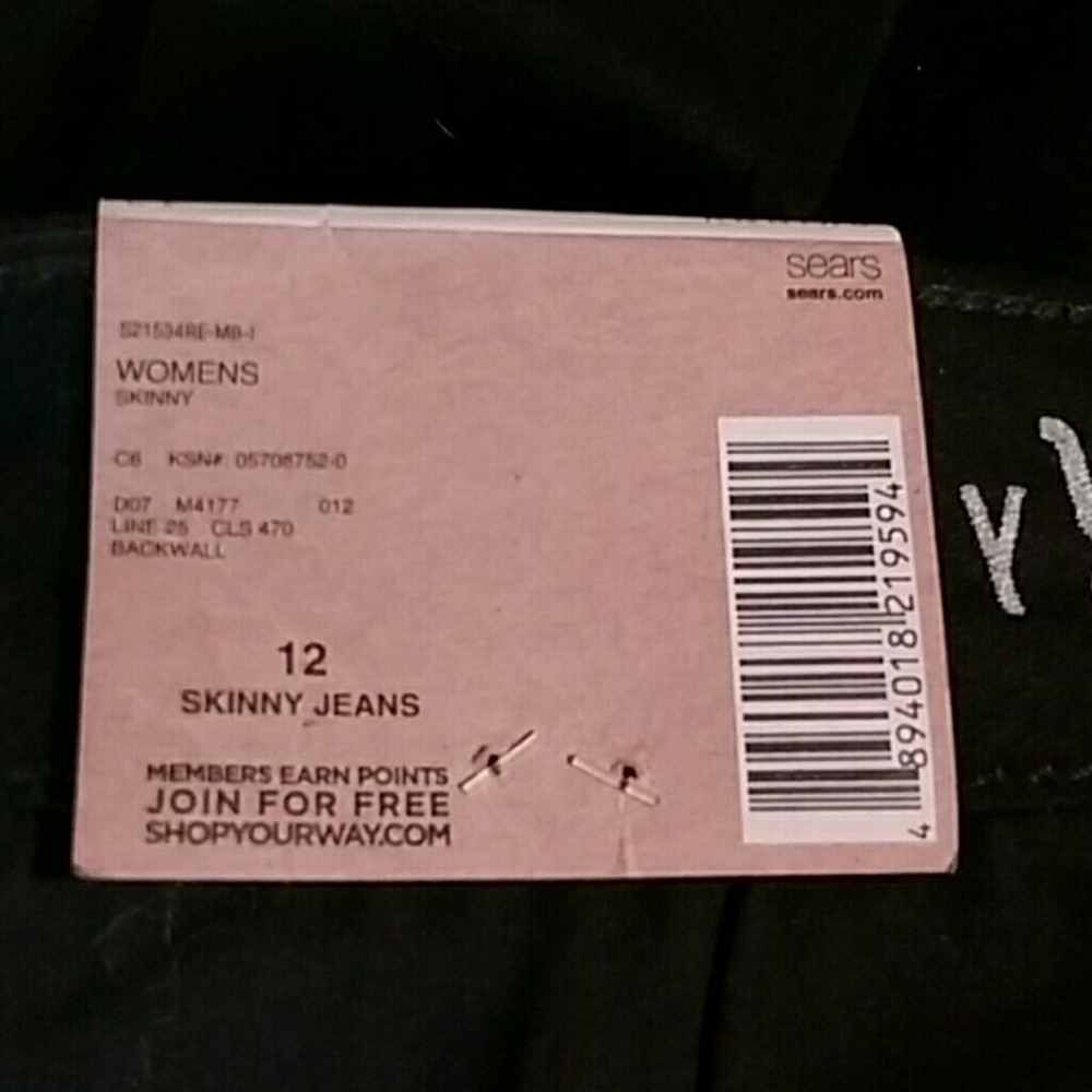 Black R1893 skinnies - Picture 4 of 5